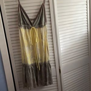 Spaghetti strap dress. Jrs sz 1. Made in USA 🇺🇸